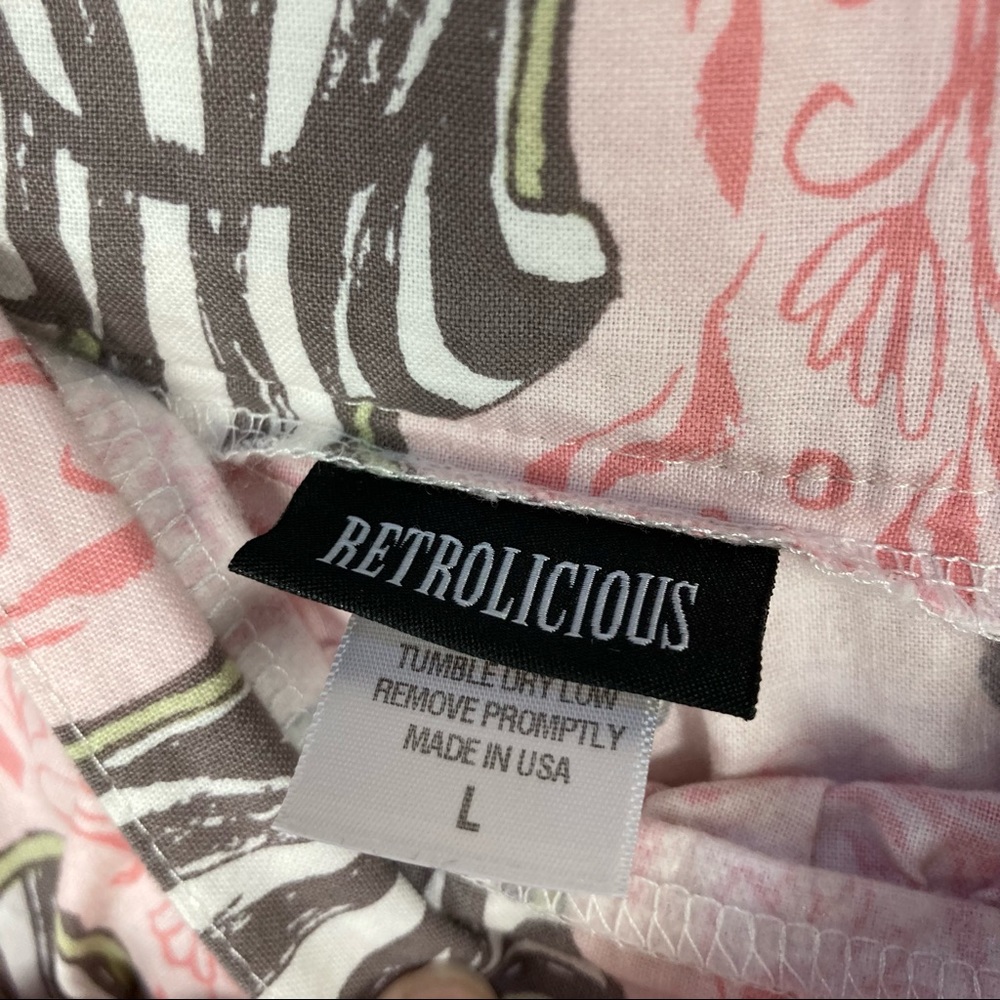 Retrolicious Circle Skirt Puppy Chair‎ Rockabilly Pinup Retro Women’s Large NWOT - Picture 4 of 5